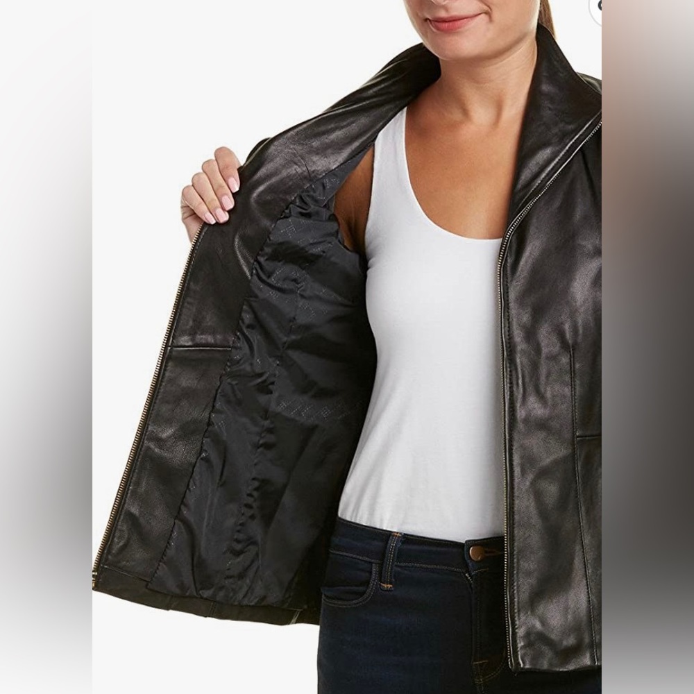 Leather jacket